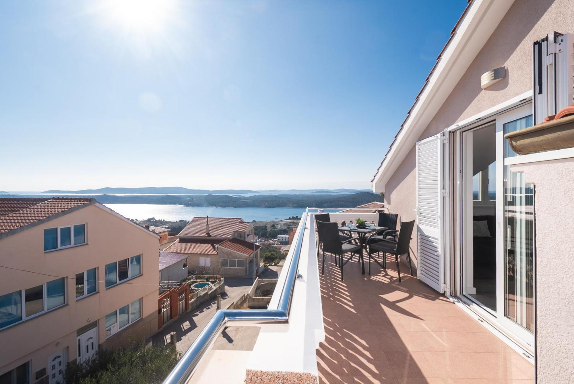 Apartment Exclusive View Šibenik Dış mekan fotoğraf